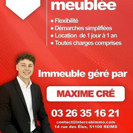 Apartamento La Ruinart Centre-ville